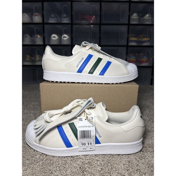 adidas Other - ADIDAS ROLLING LINKS SUPERSTAR Spikeless Golf Shoes Men’s Size 10 IH2500 NEW